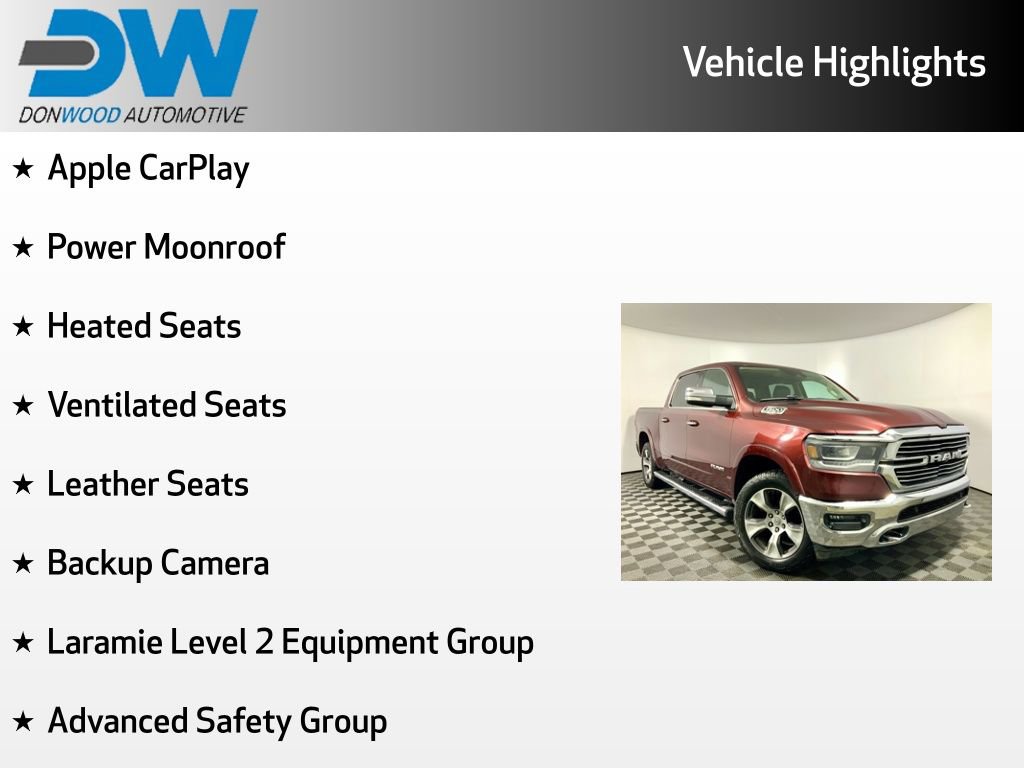 Used 2019 RAM 1500 Laramie AWD/4WD image 3