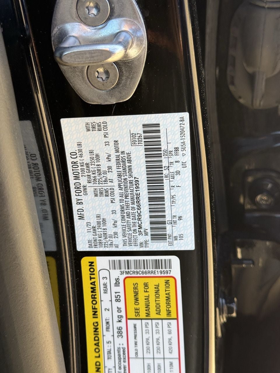 Certified 2024 Ford Bronco Sport Outer Banks w/ Tech Package AWD/4WD image 31