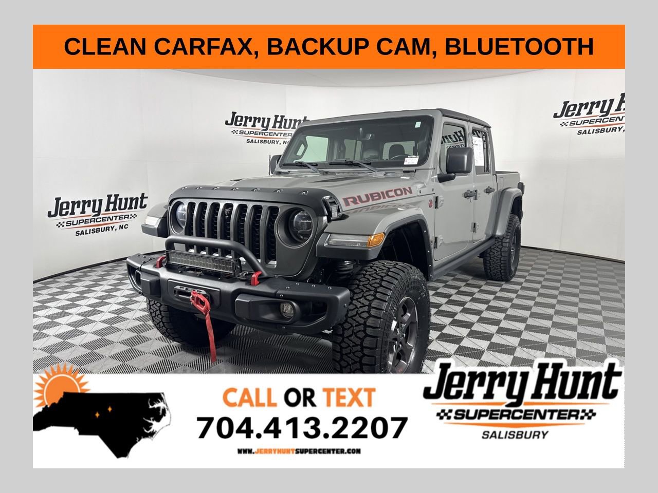 Used 2021 Jeep Gladiator Rubicon w/ Uconnect 4C Nav & Sound Group image 1