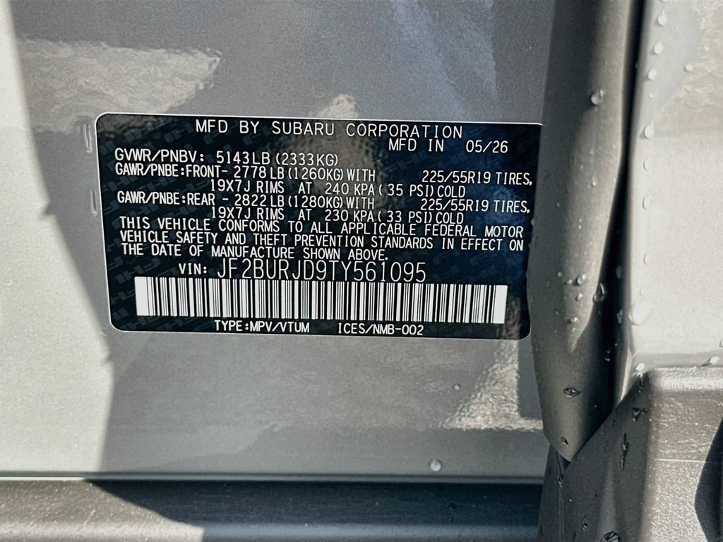 New 2026 Subaru Outback Touring XT AWD/4WD image 27