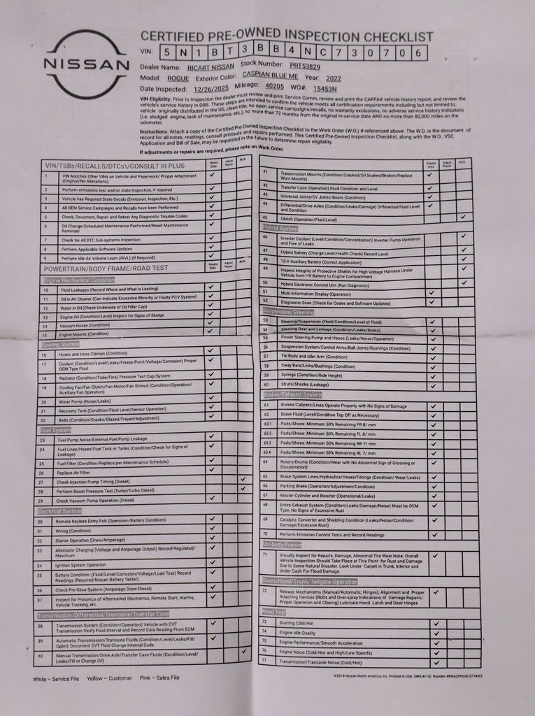 Certified 2022 Nissan Rogue SV image 5