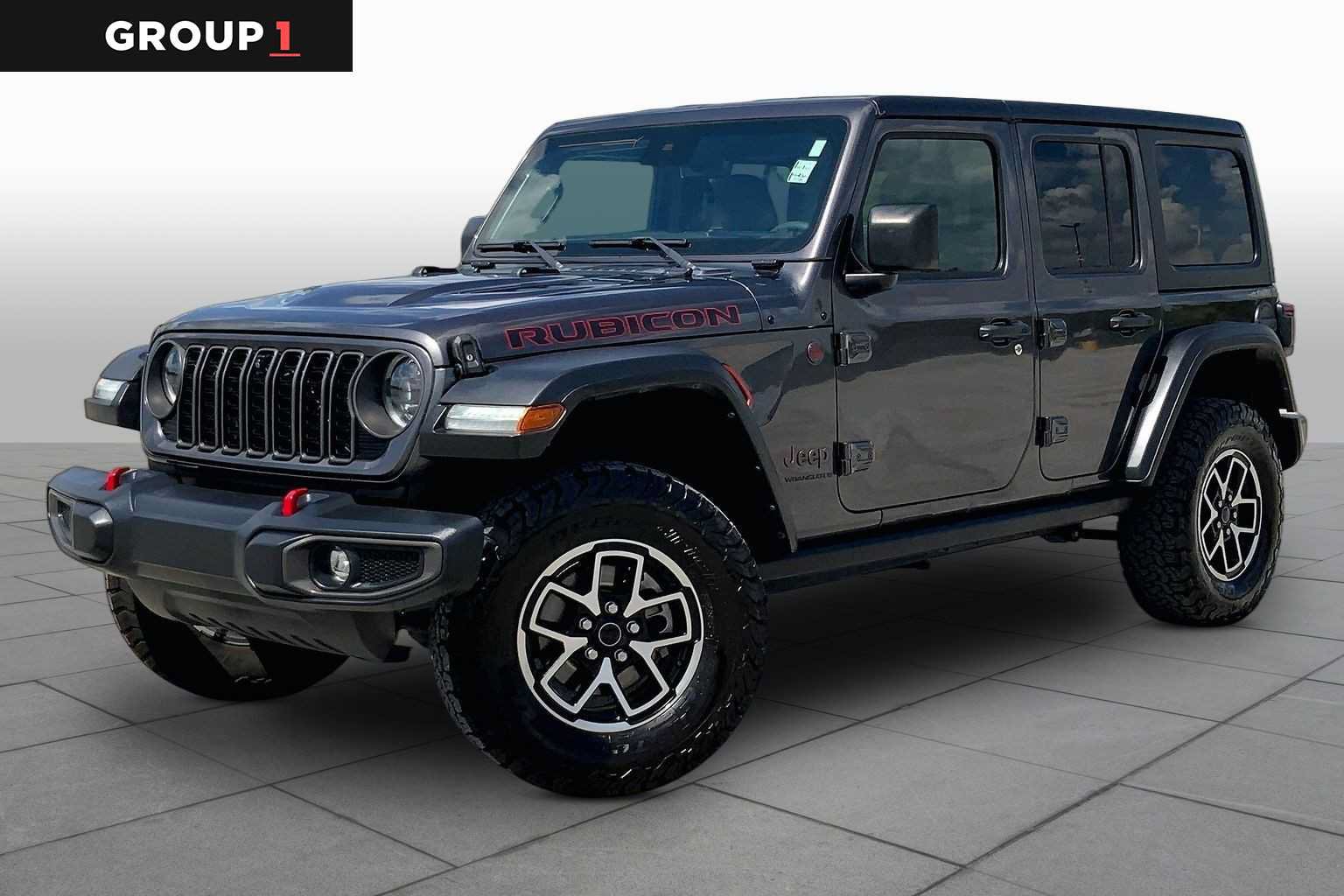 Used 2024 Jeep Wrangler Unlimited Rubicon w/ Technology Group