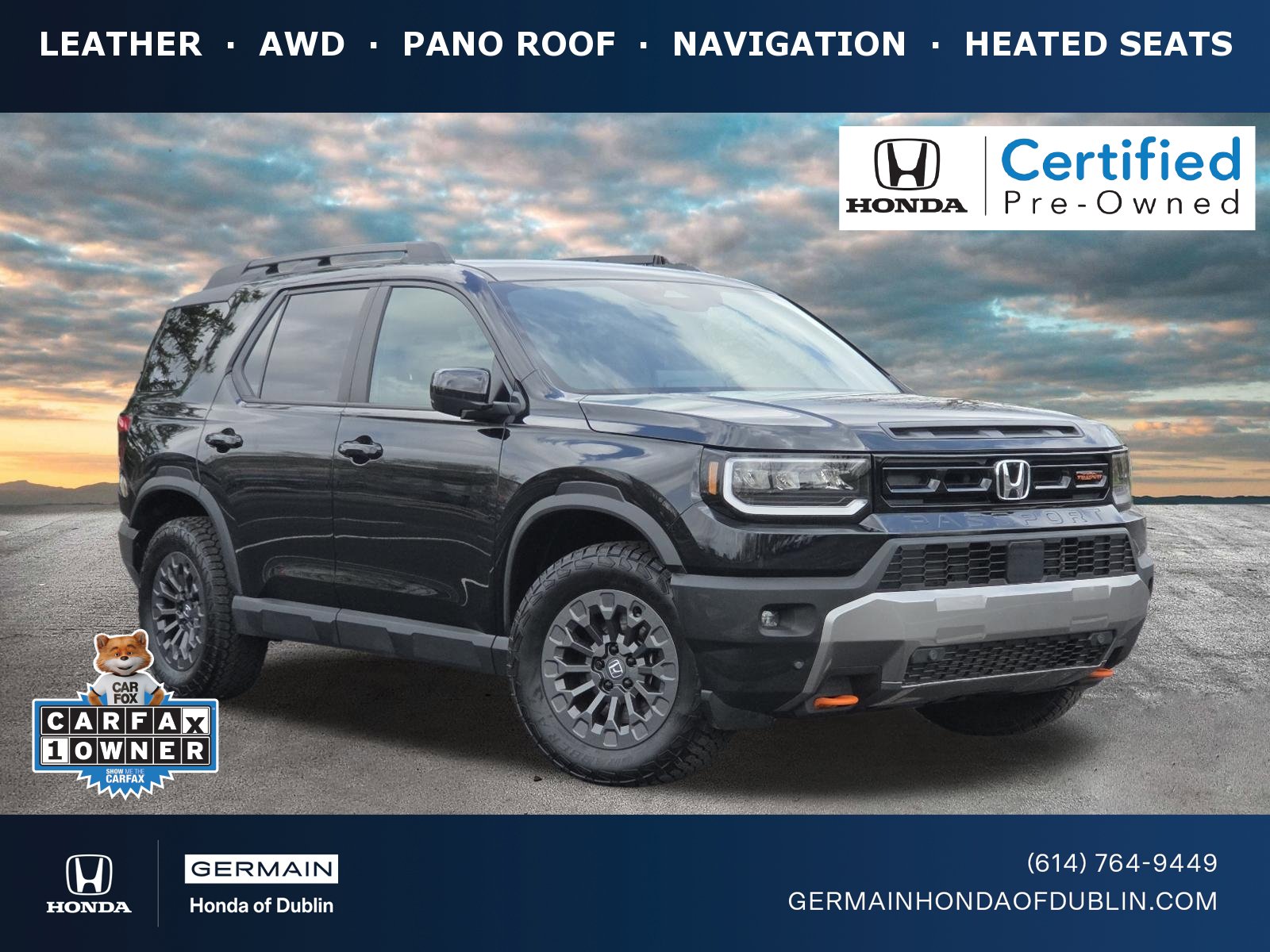 Certified 2026 Honda Passport TrailSport image 1