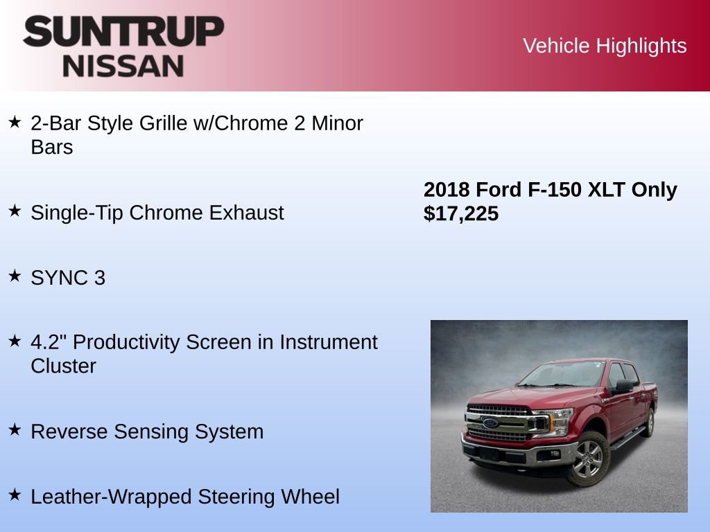 Used 2018 Ford F150 XLT w/ Equipment Group 302A Luxury image 24