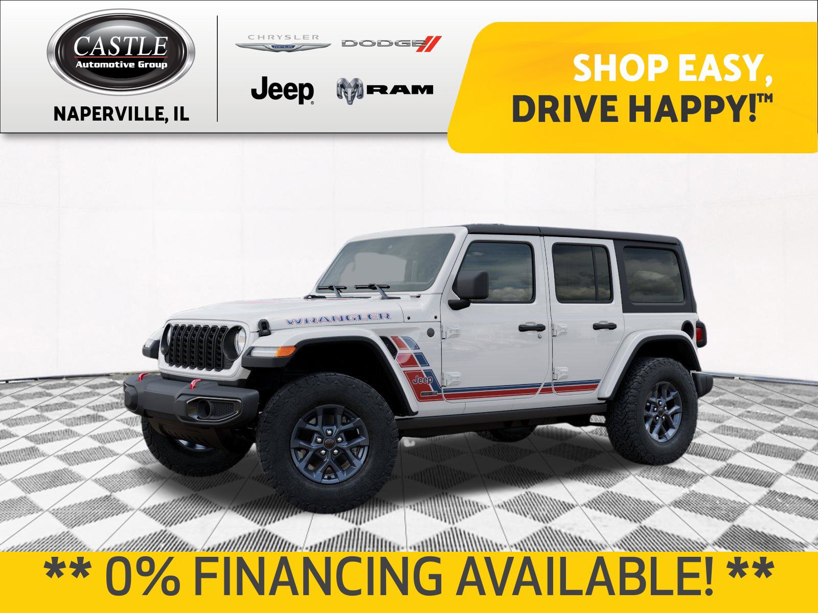 New 2026 Jeep Wrangler Unlimited Sport w/ Dual Top Group