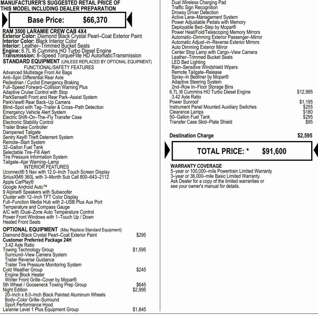 New 2026 RAM 3500 Laramie w/ Night Edition image 2