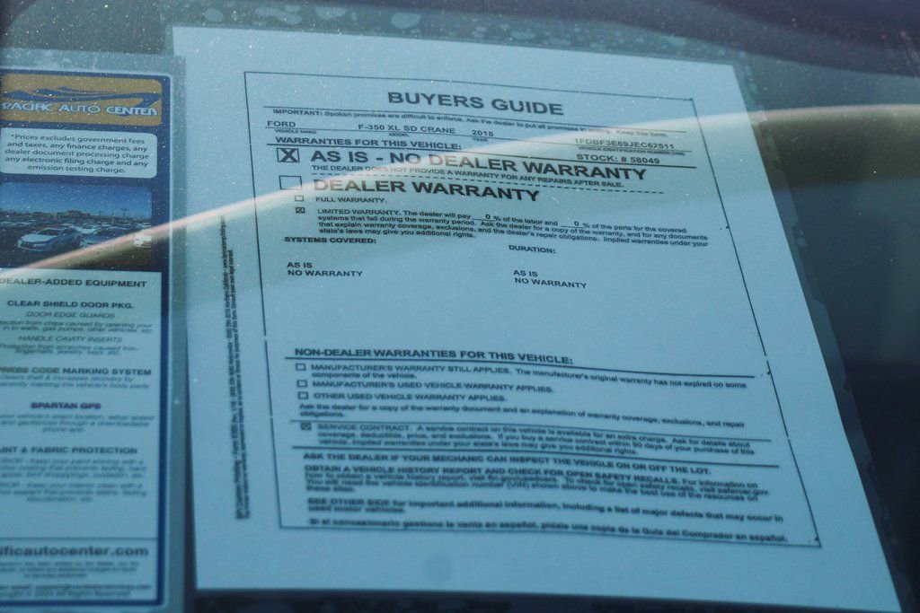 Used 2018 Ford F350 XL w/ Power Equipment Group image 43