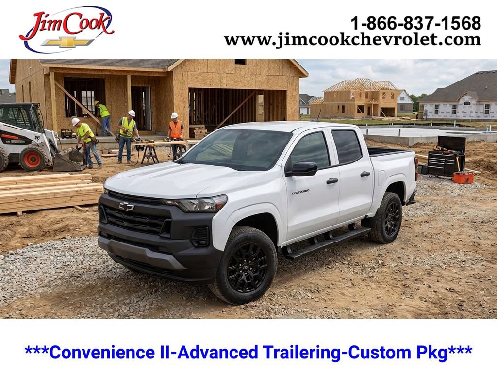 New 2026 Chevrolet Colorado W/T w/ WT Custom Package