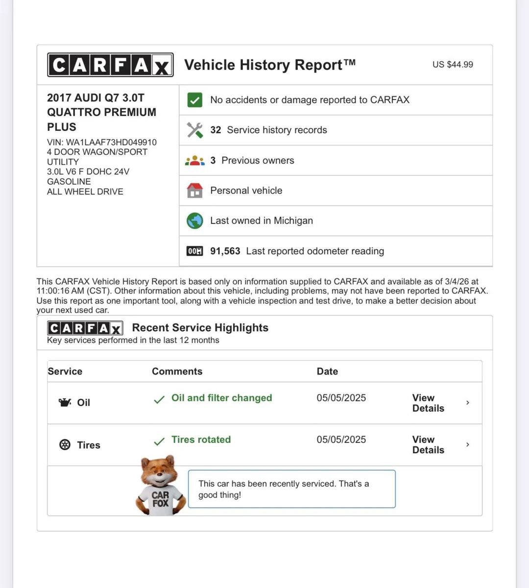 Used 2017 Audi Q7 3.0T Premium Plus w/ Premium Plus Package image 68