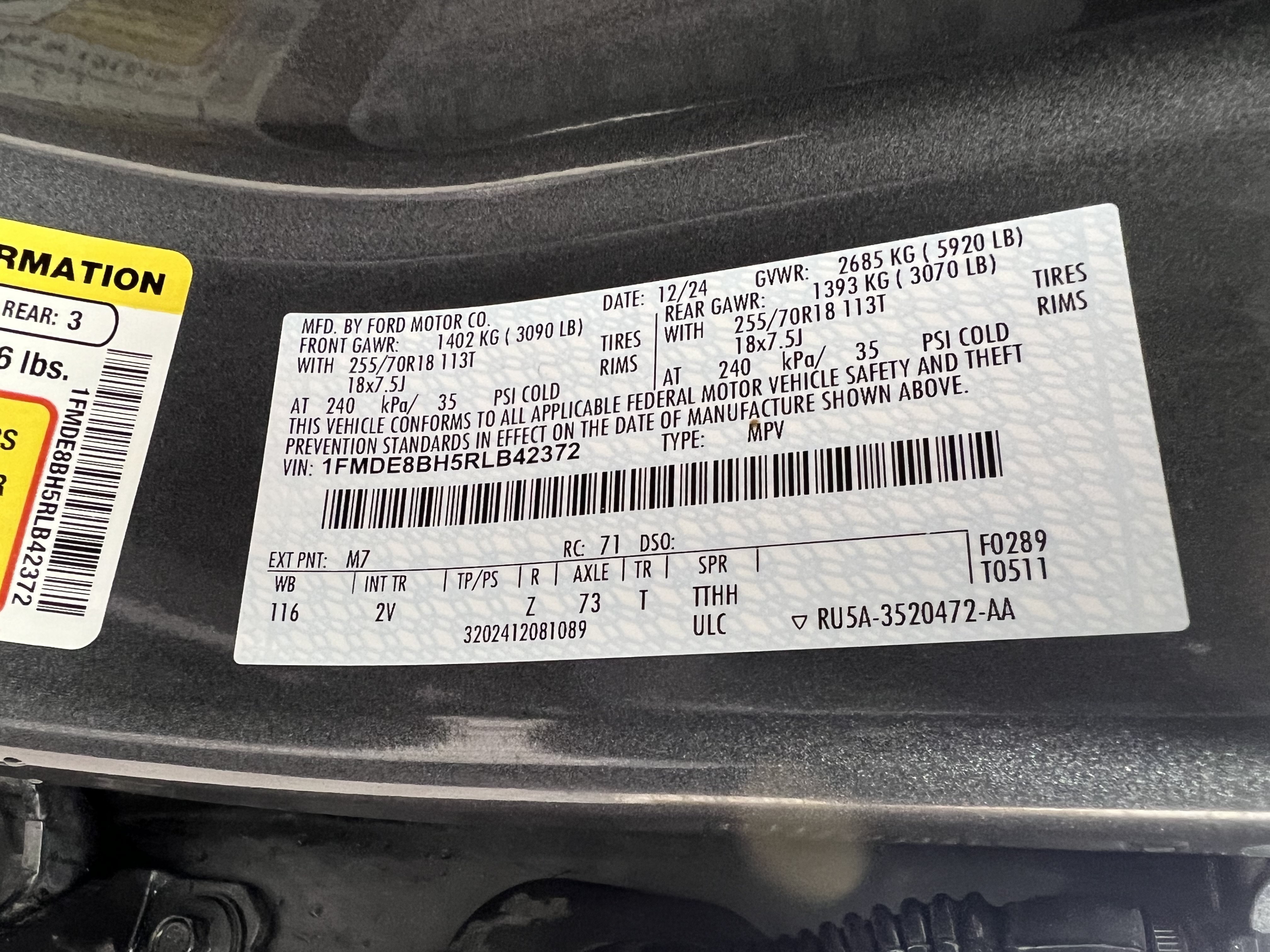 Used 2024 Ford Bronco Outer Banks AWD/4WD image 32