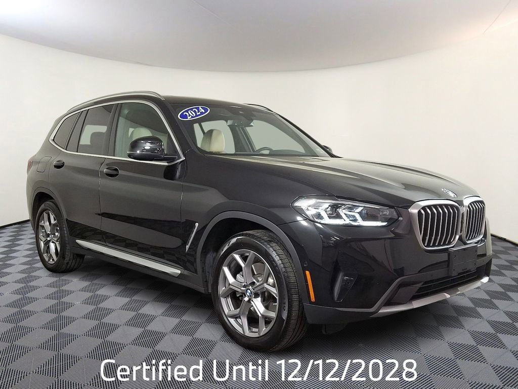 Certified 2024 BMW X3 xDrive30i w/ Convenience Package AWD/4WD image 1