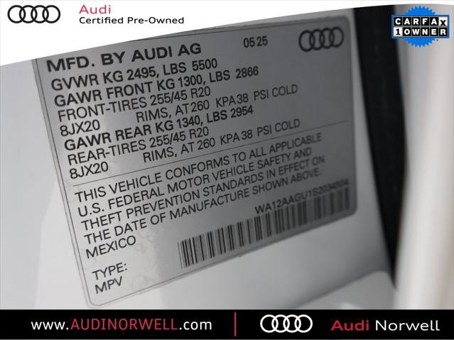 Certified 2025 Audi Q5 Premium Plus w/ Premium Plus image 3