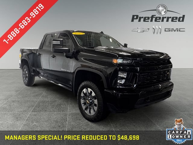 Certified 2023 Chevrolet Silverado 2500 Custom w/ Custom Value Package AWD/4WD image 1