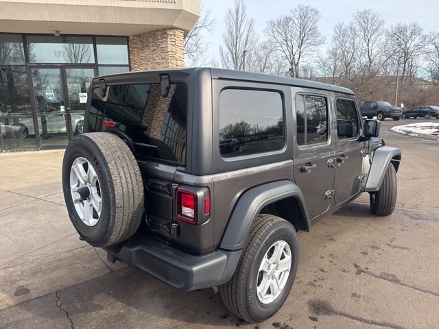 Used 2021 Jeep Wrangler Unlimited Sport image 3