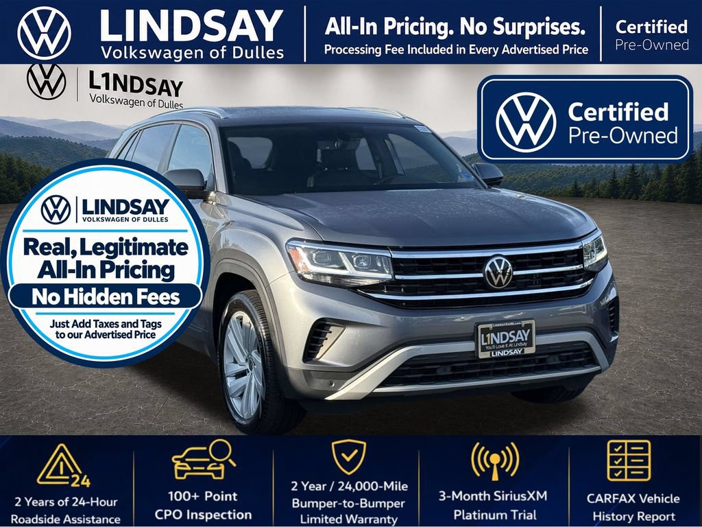 Certified 2023 Volkswagen Atlas Cross Sport SE