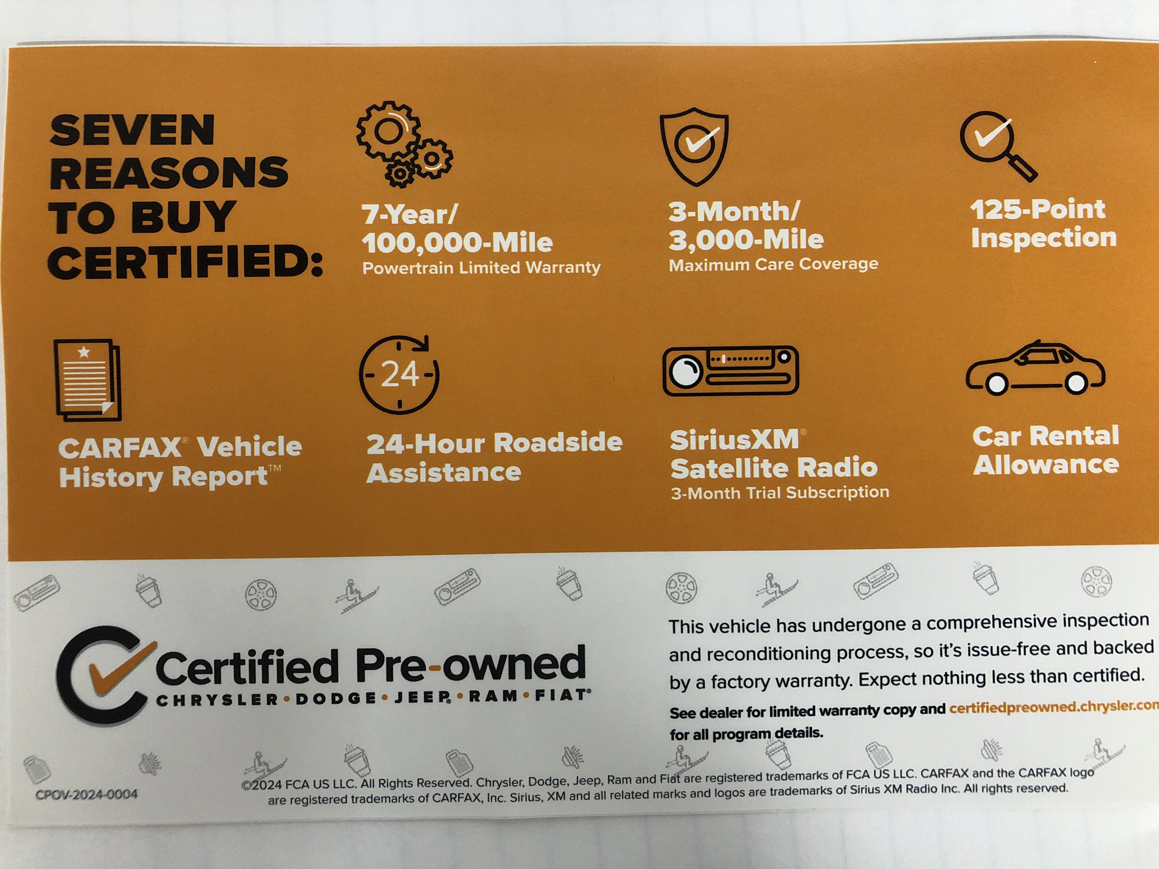 Certified 2024 Chrysler Pacifica Pinnacle w/ Trailer Tow Group AWD/4WD image 3