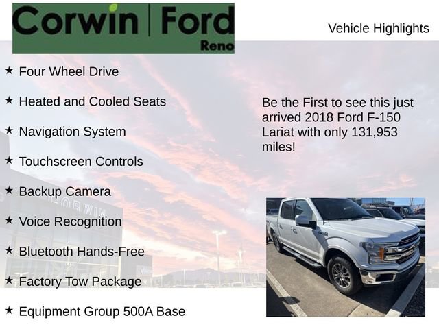 Used 2018 Ford F150 Lariat w/ Max Trailer Tow Package image 4