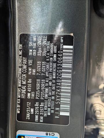 Used 2012 Hyundai Santa Fe Limited FWD image 22