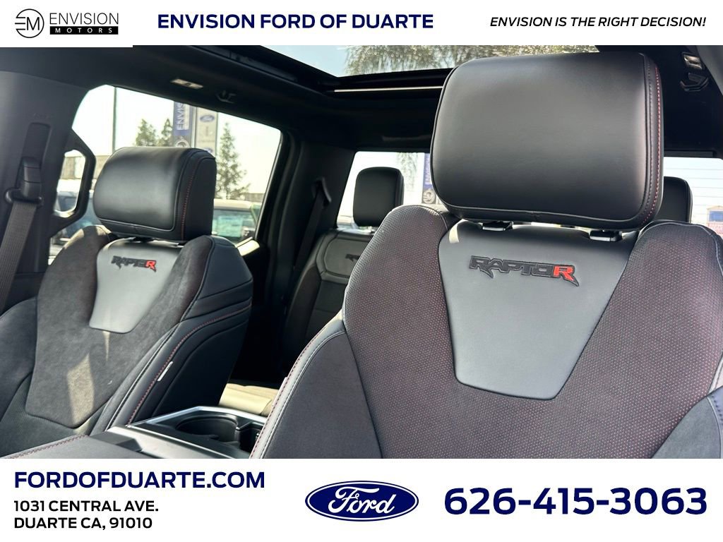 New 2025 Ford F150 Raptor w/ Equipment Group 803A Raptor R image 13