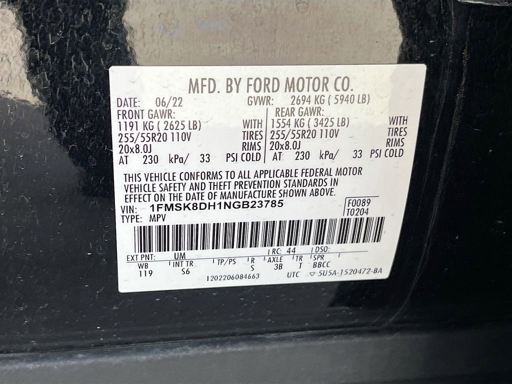 Used 2022 Ford Explorer XLT w/ Equipment Group 202A image 36