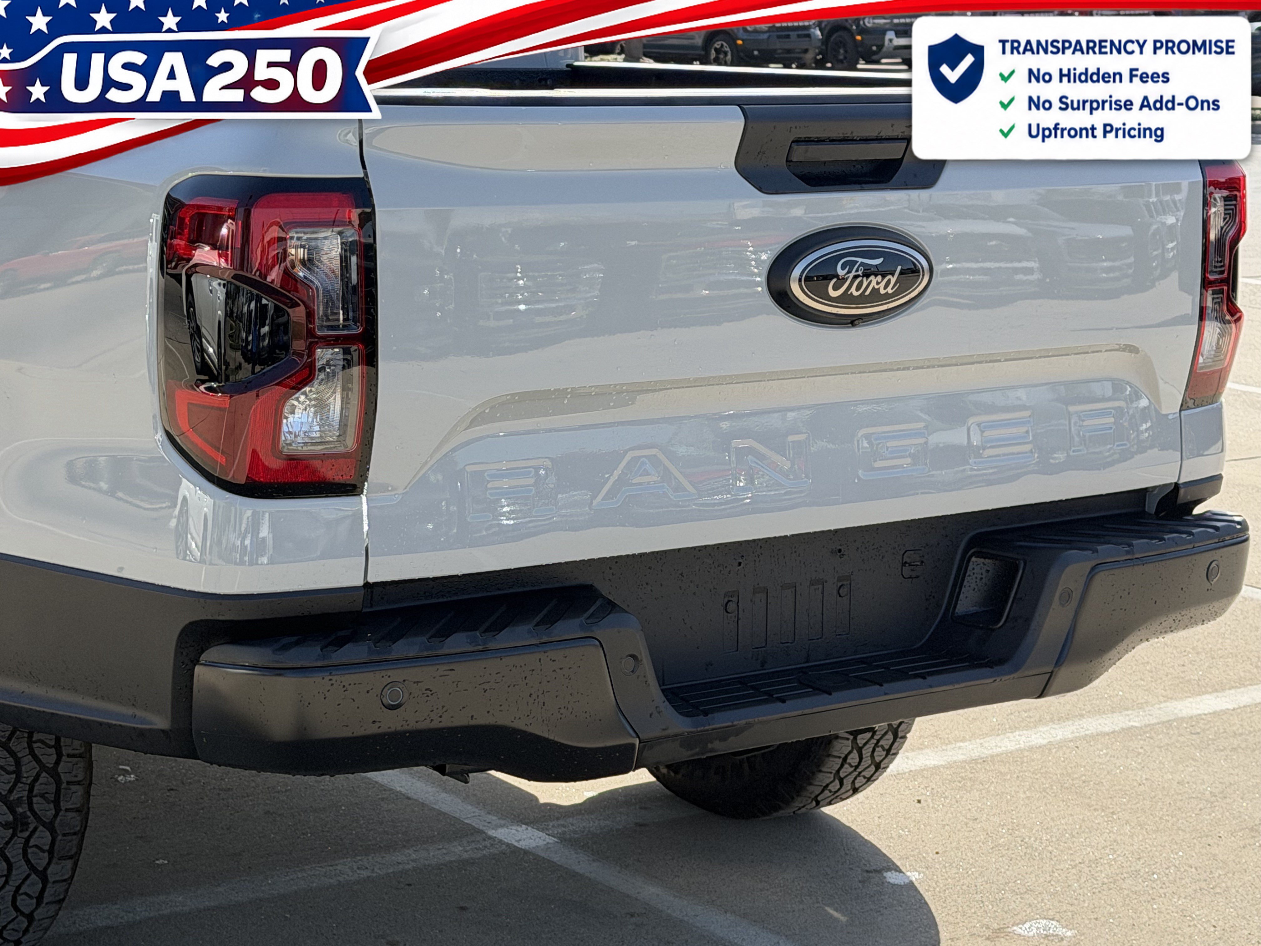 New 2026 Ford Ranger XLT w/ Black Appearance Package RWD image 7