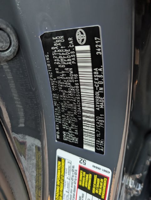Used 2025 Toyota Camry SE FWD image 36