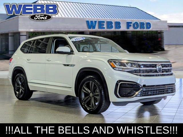 Used 2021 Volkswagen Atlas SE w/ Panoramic Sunroof Package