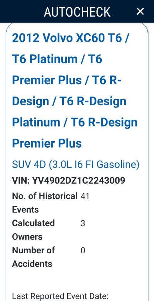 Used 2012 Volvo XC60 T6 R-Design image 20