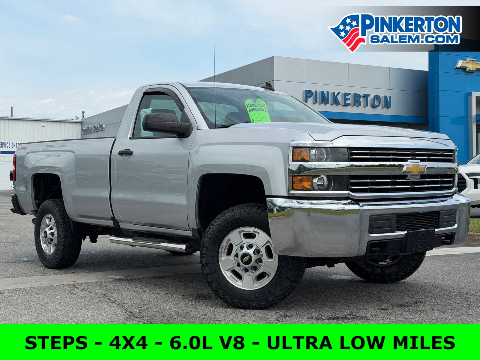 Used 2016 Chevrolet Silverado 2500 W/T w/ Snow Plow Prep Package AWD/4WD image 1