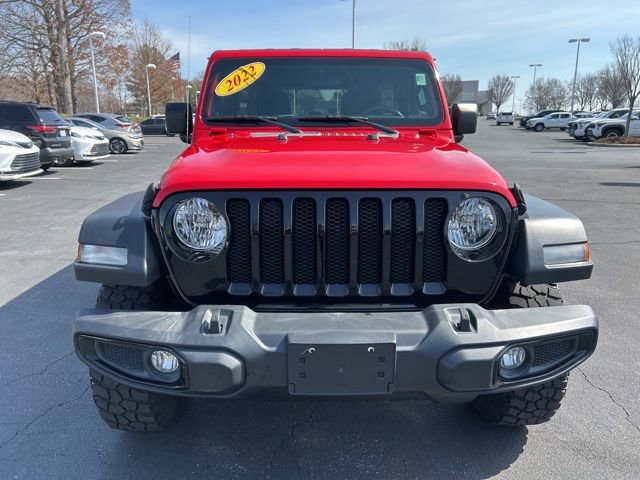 Used 2022 Jeep Wrangler Unlimited Willys image 2