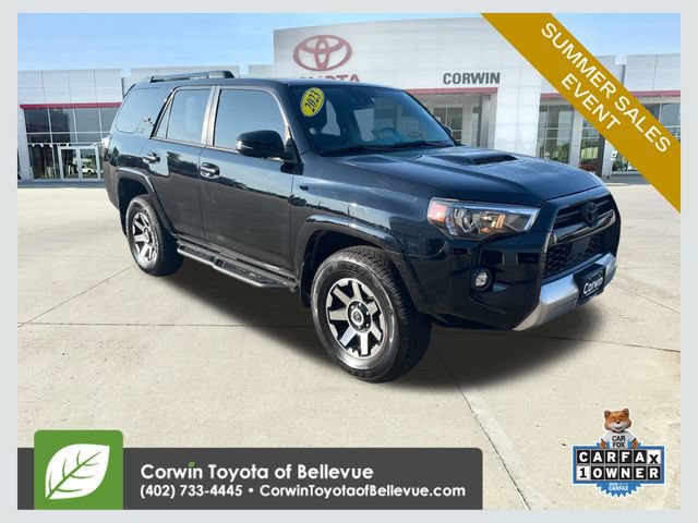 Certified 2023 Toyota 4Runner TRD Off-Road Premium w/ Moonroof Package AWD/4WD 360° Tour