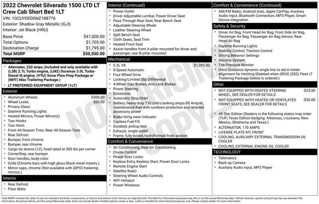 Certified 2022 Chevrolet Silverado 1500 LT image 31