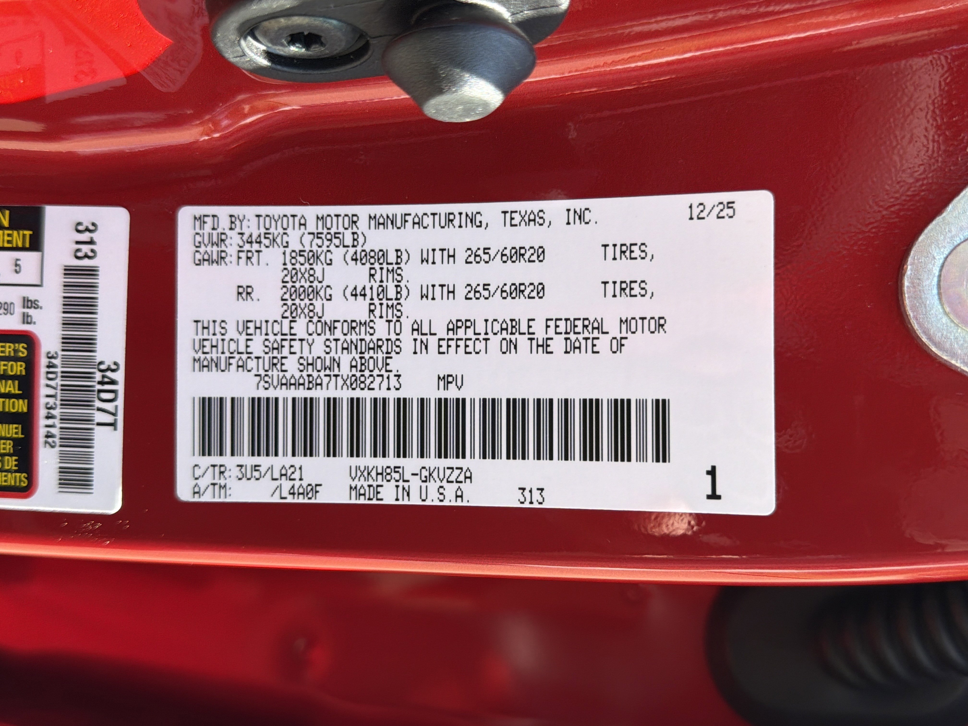 Used 2026 Toyota Sequoia Platinum image 34