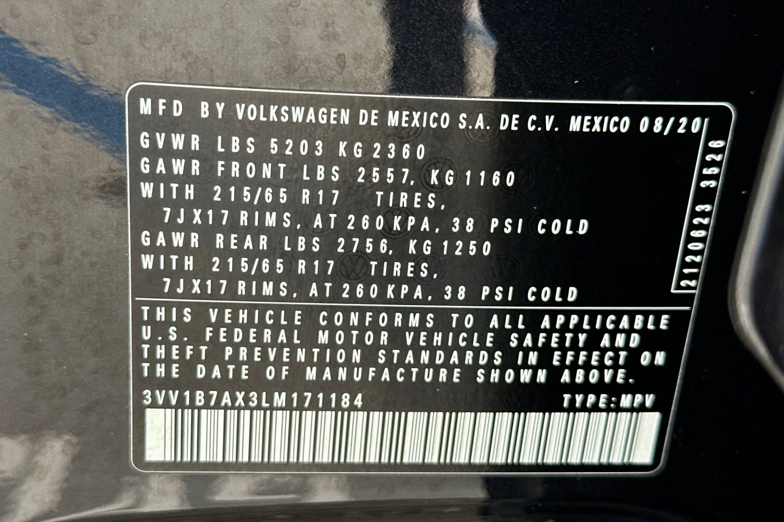 Used 2020 Volkswagen Tiguan S FWD image 29