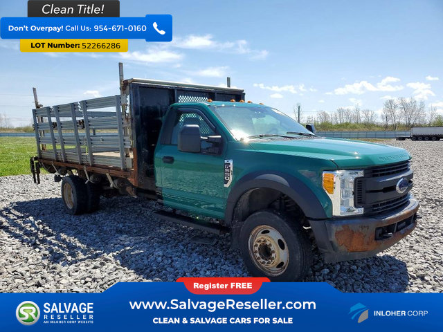 Used 2017 Ford F550 2WD Regular Cab Super Duty image 5