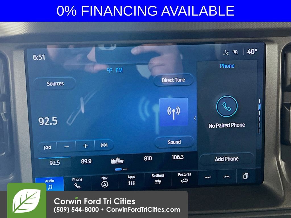 New 2025 Ford Bronco Big Bend w/ Black Diamond Package image 22