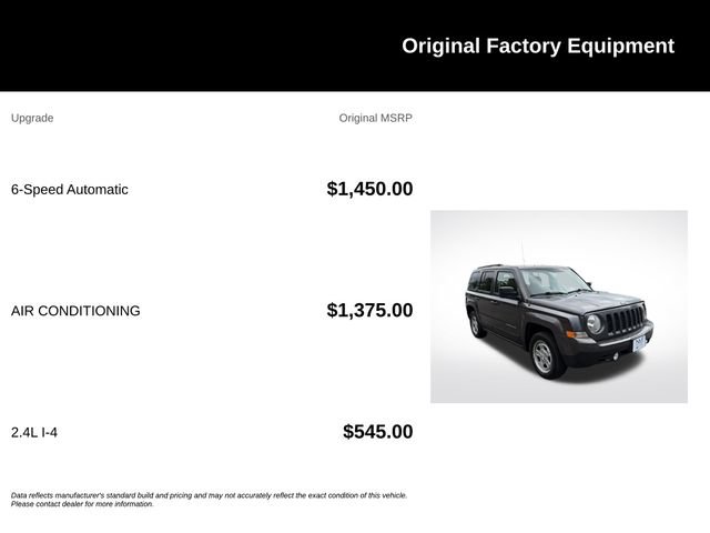 Used 2016 Jeep Patriot Sport FWD image 9