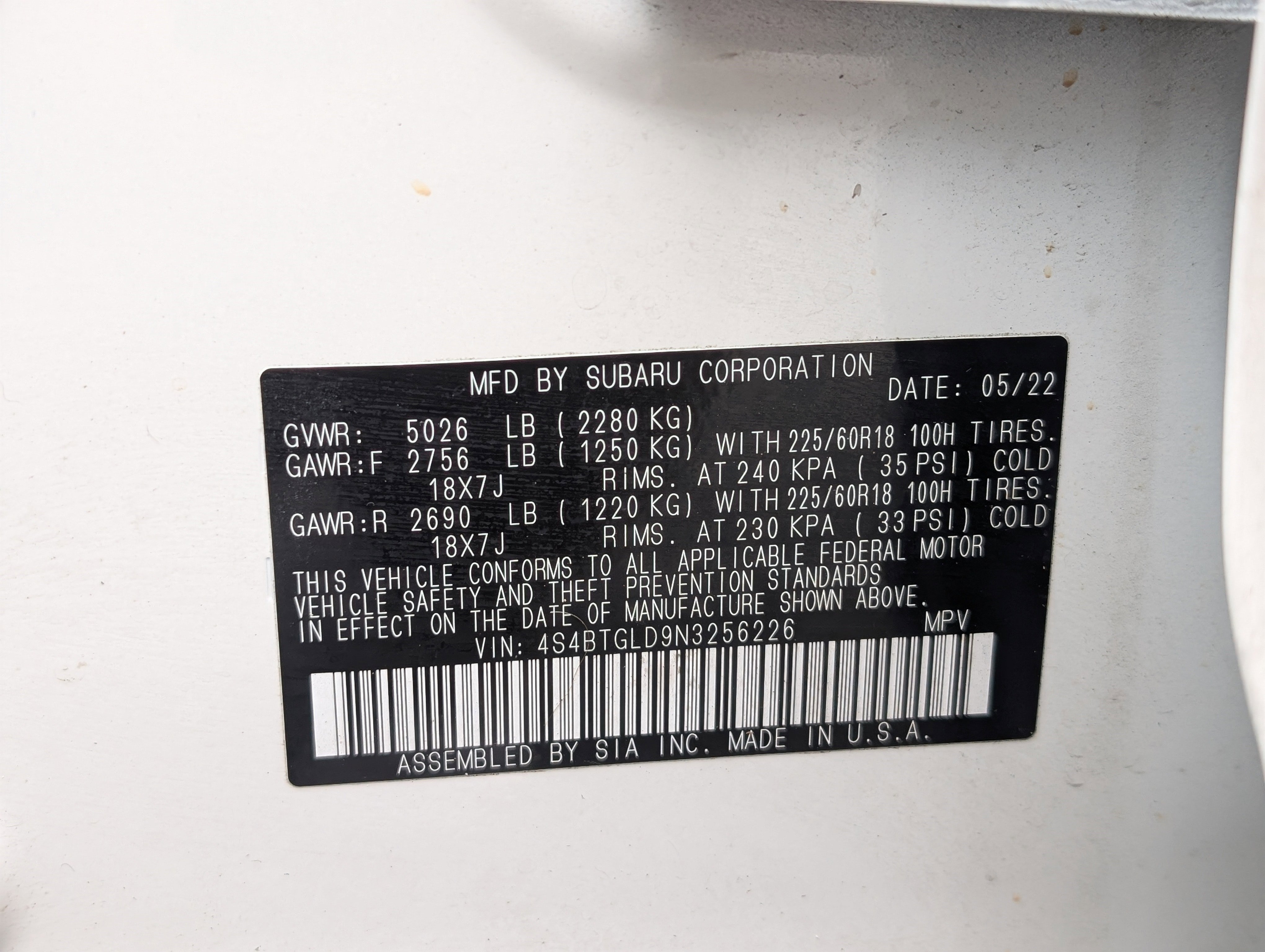 Used 2022 Subaru Outback Onyx Edition XT image 38