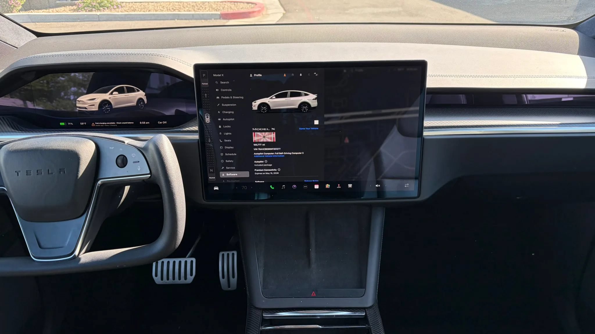 Used 2022 Tesla Model X Plaid AWD/4WD image 10