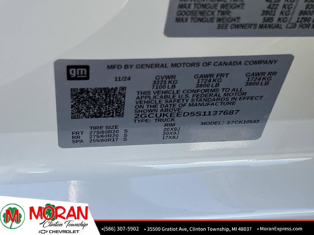 Certified 2025 Chevrolet Silverado 1500 RST AWD/4WD image 18