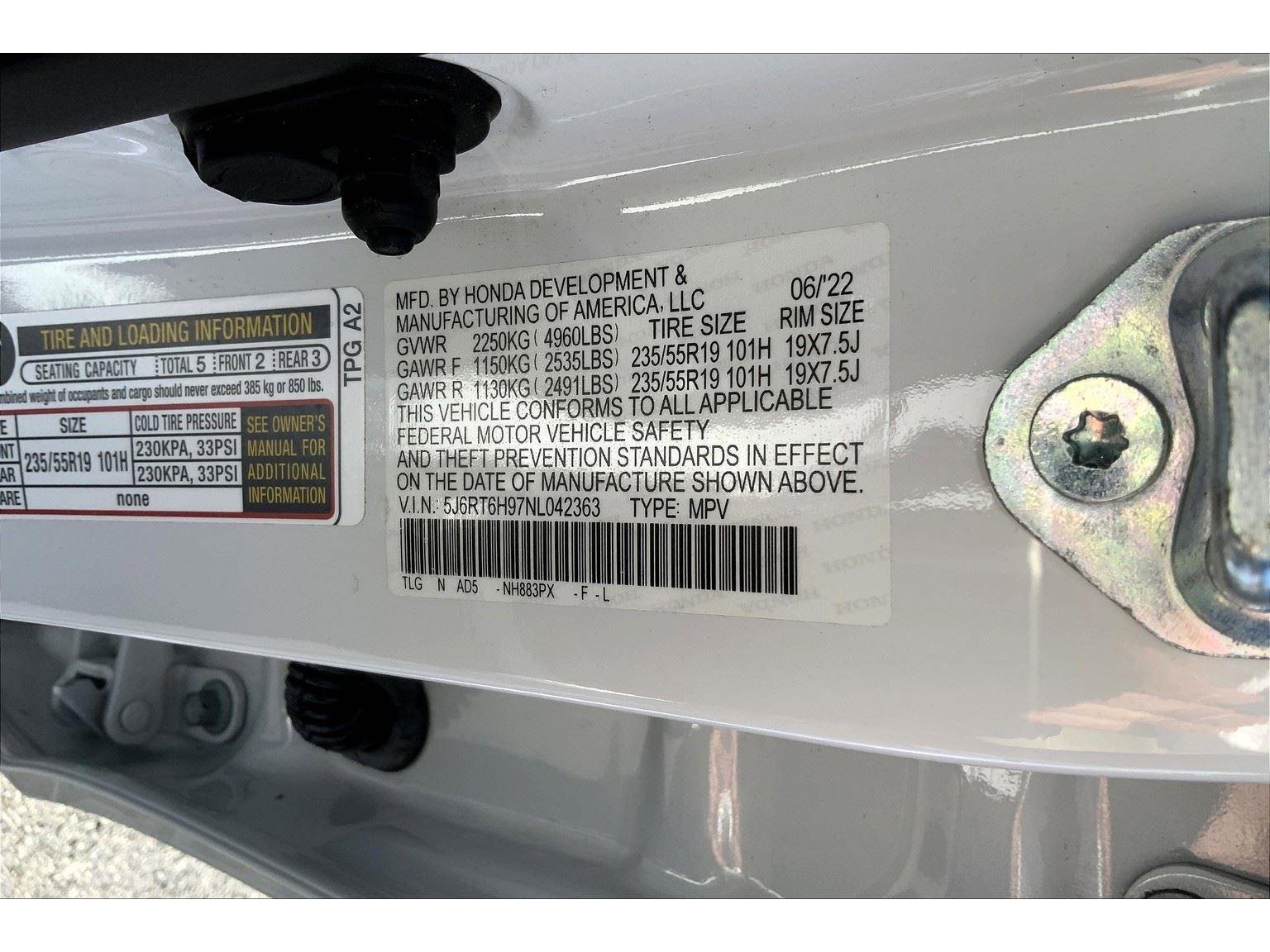 Used 2022 Honda CR-V Touring image 32