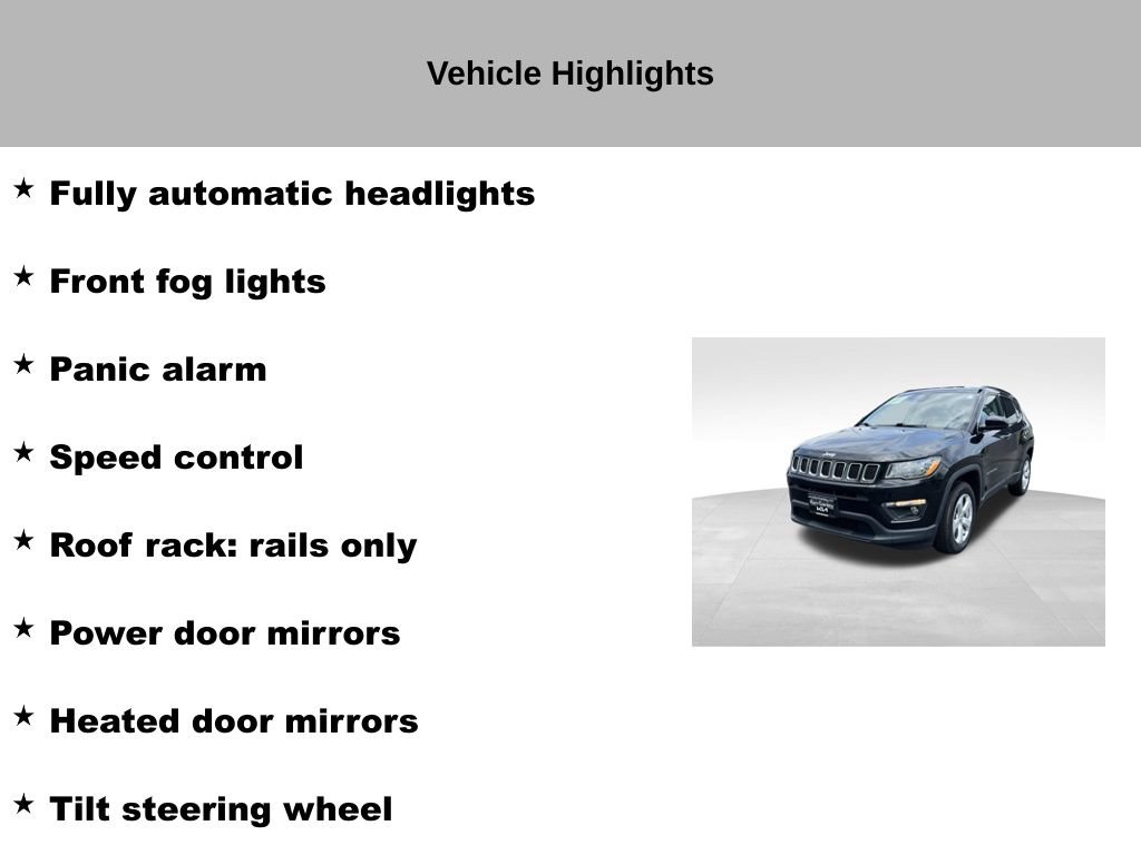 Used 2019 Jeep Compass Latitude AWD/4WD image 36