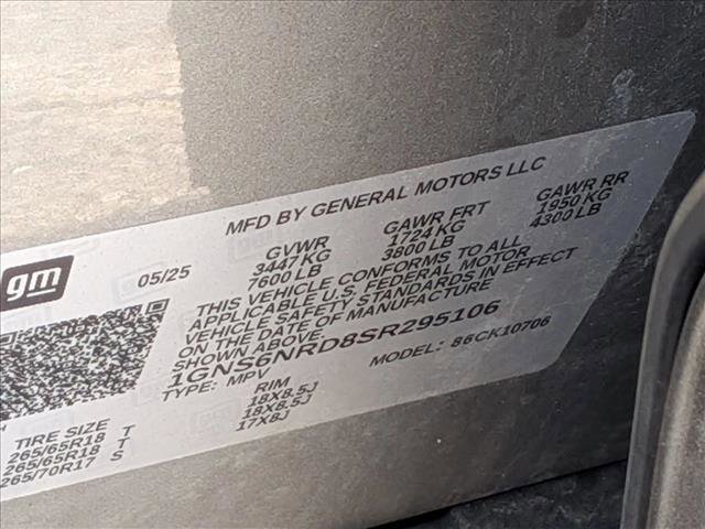 Used 2025 Chevrolet Tahoe LT image 17