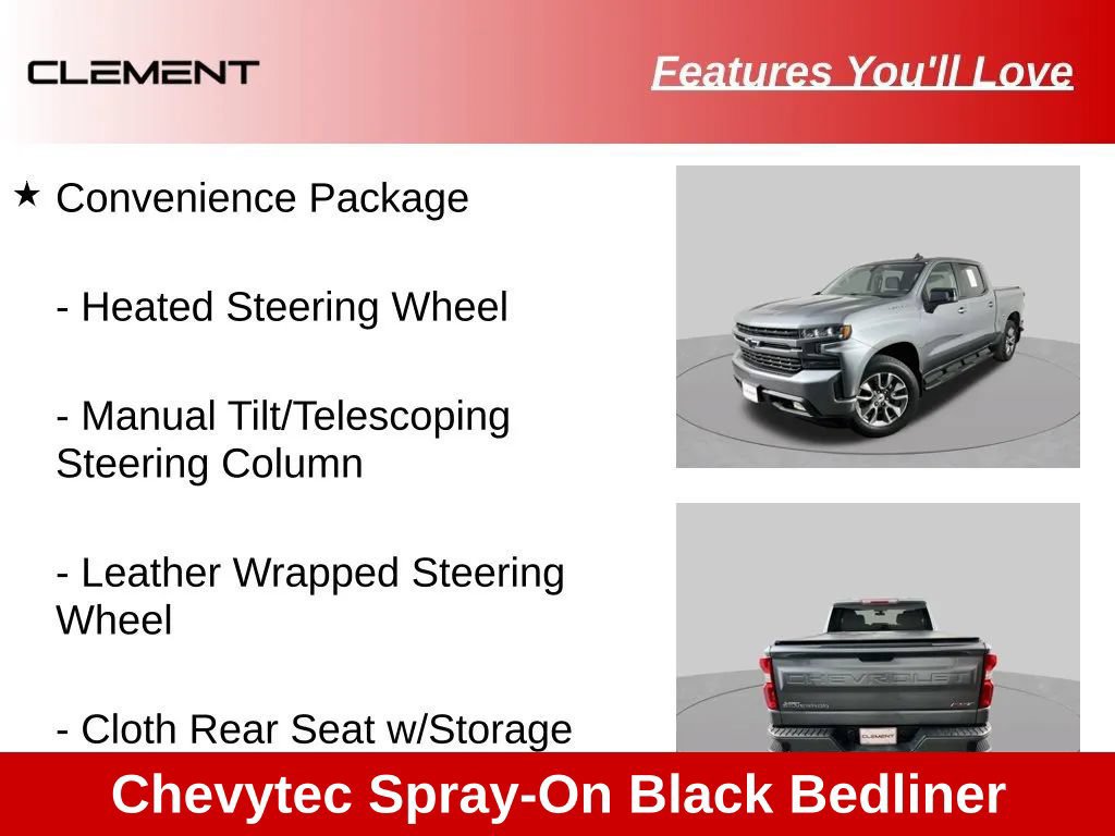 Used 2021 Chevrolet Silverado 1500 RST w/ Bed Protection Package AWD/4WD image 25