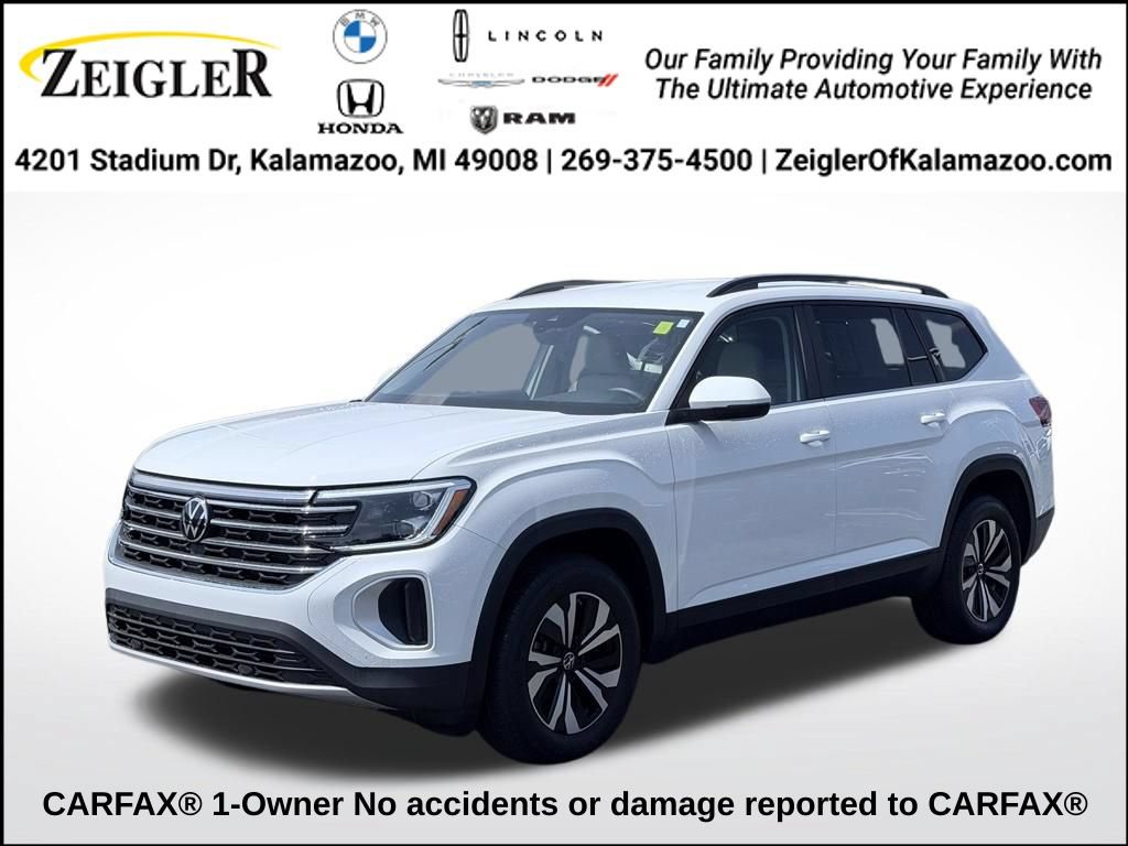 Used 2024 Volkswagen Atlas SE AWD/4WD image 1