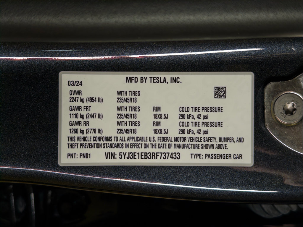 Used 2024 Tesla Model 3 Long Range AWD/4WD image 28