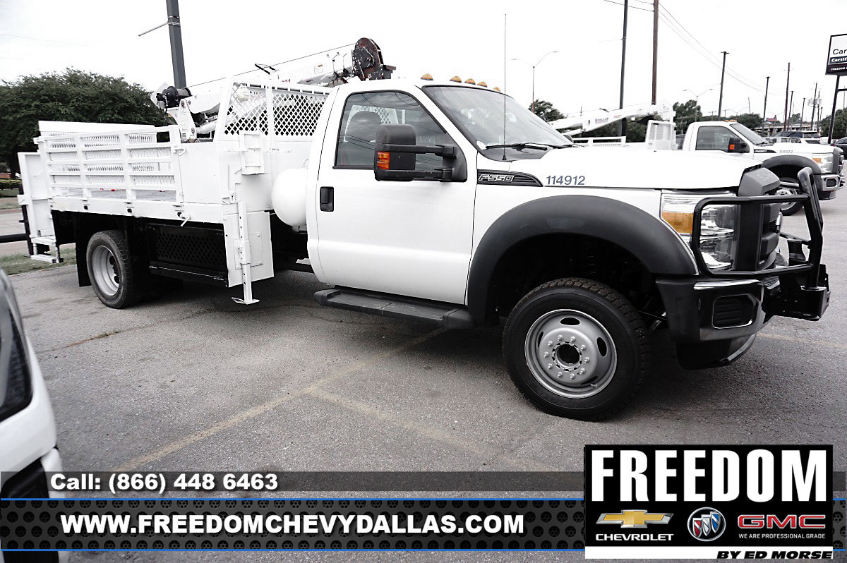 Used 2014 Ford F550 4x4 Regular Cab Super Duty