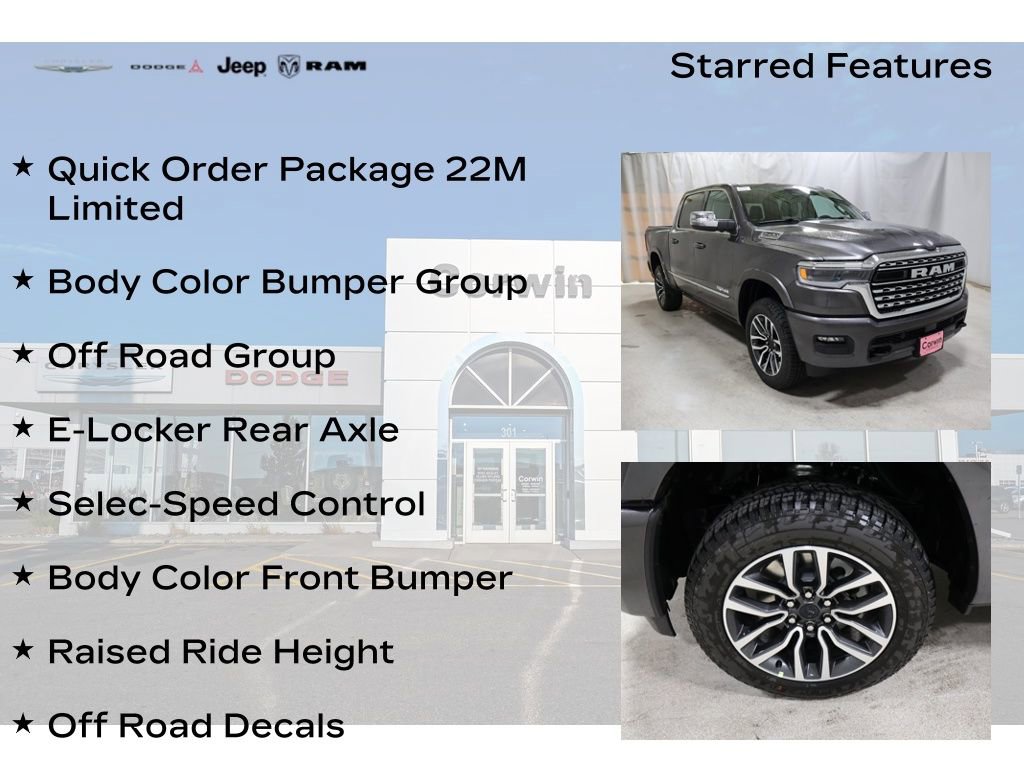 New 2026 RAM 1500 Limited w/ Off Road Group image 10