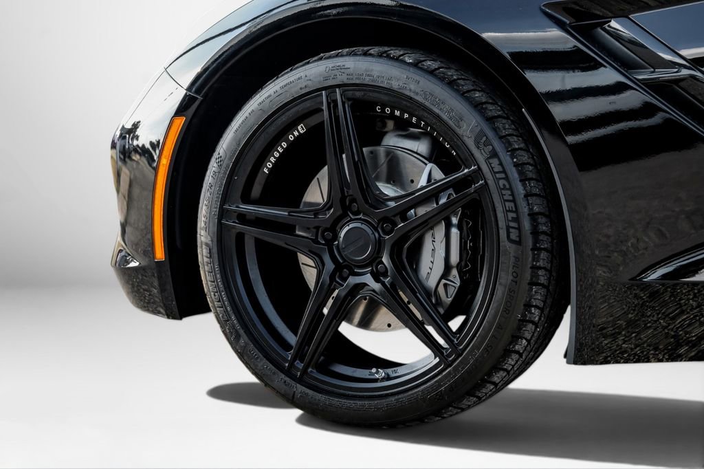 Used 2017 Chevrolet Corvette Stingray Convertible w/ Carbon Flash Badge Package RWD image 54