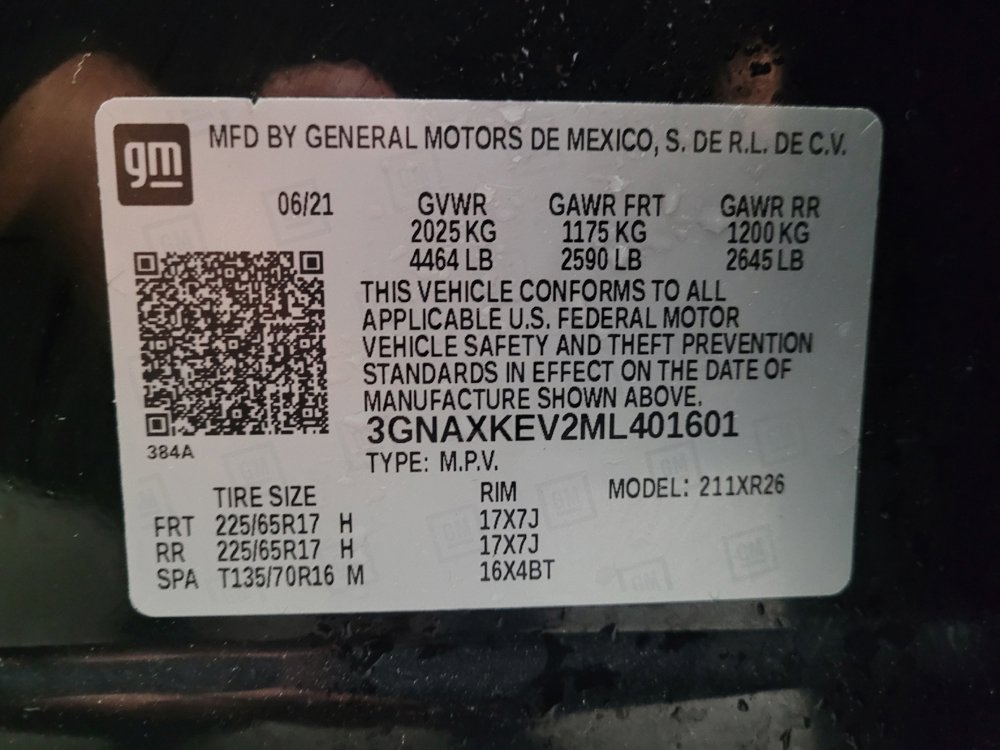 Used 2021 Chevrolet Equinox LT FWD image 33